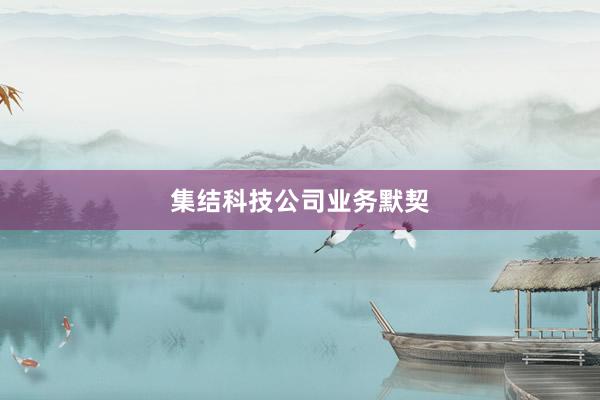 集结科技公司业务默契